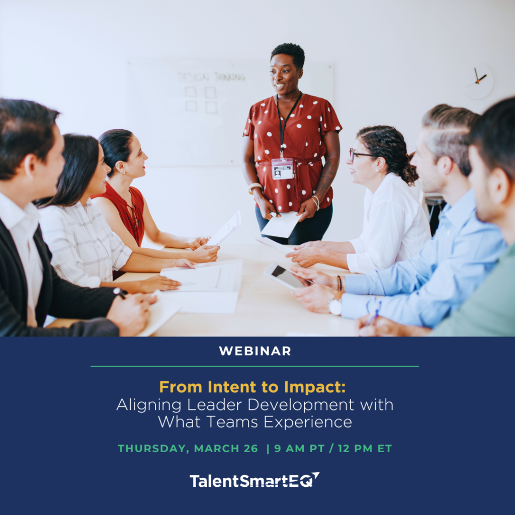 Aligning Leadership Development with What Teams Experience