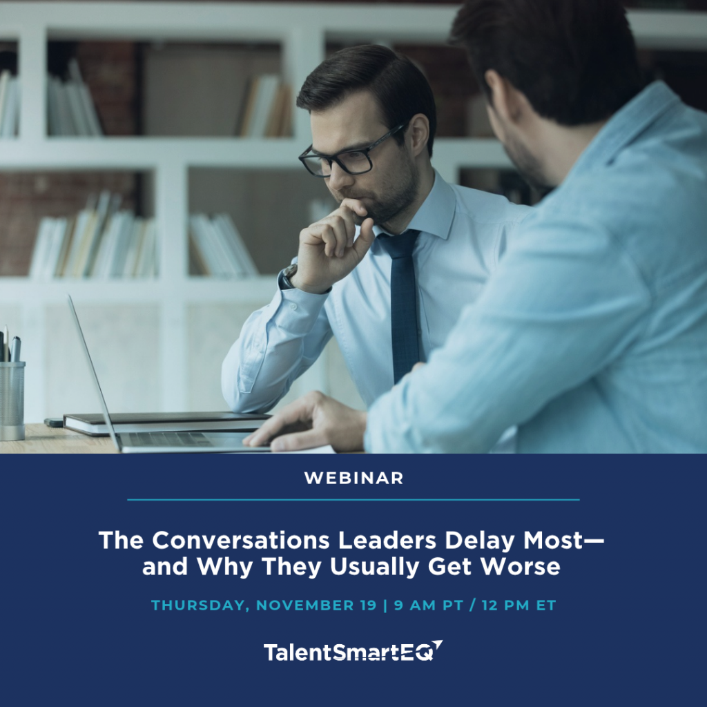 The Conversations Leaders Delay Most